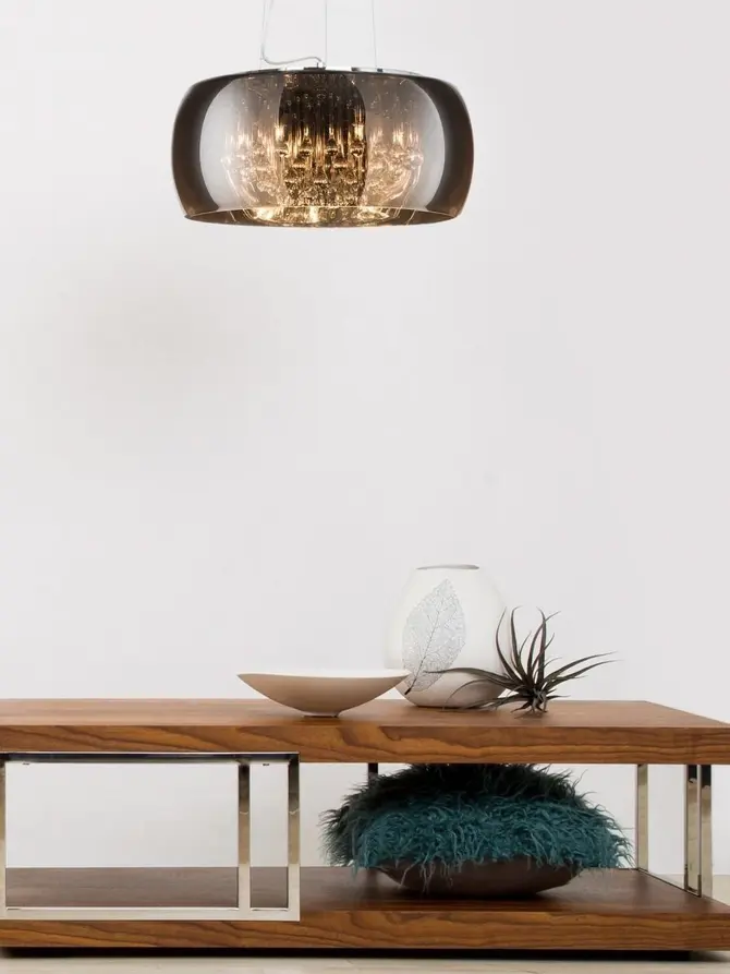 Lampa sufitowa CRYSTAL 5-punktowa 40x40x145 cm
