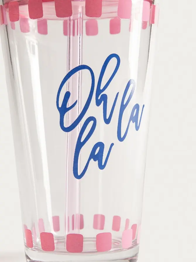Szklanka EMBO SUMMER różowa 0,4 l