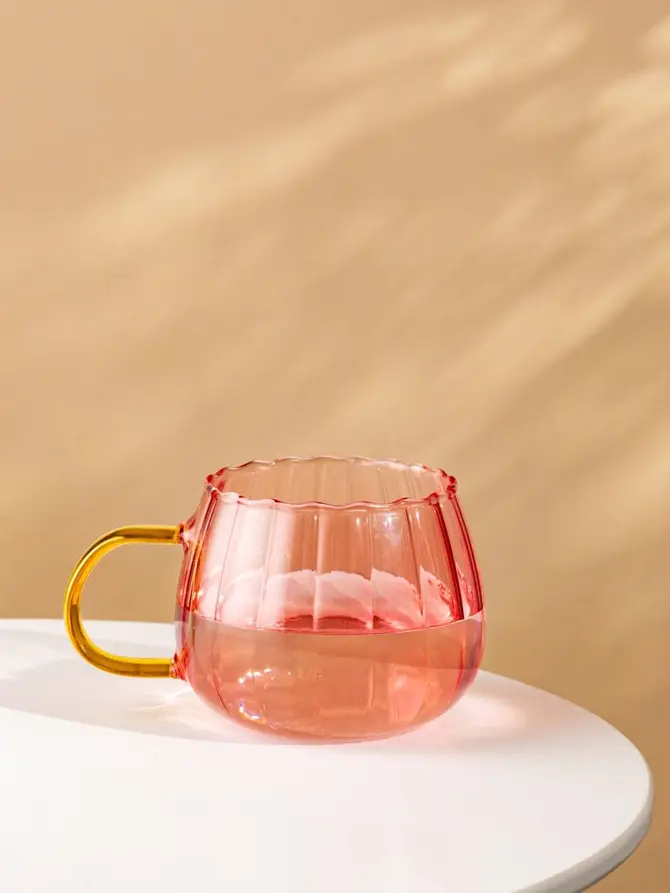 Szklanka BEVANDA różowa 0,4 l