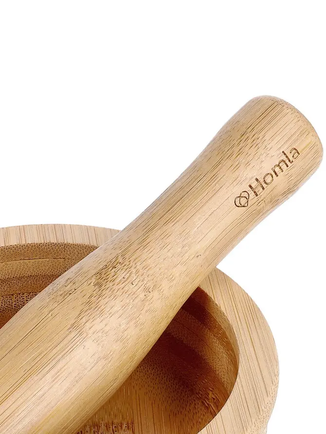 Moździerz BAMBOU bambusowy 12x6 cm