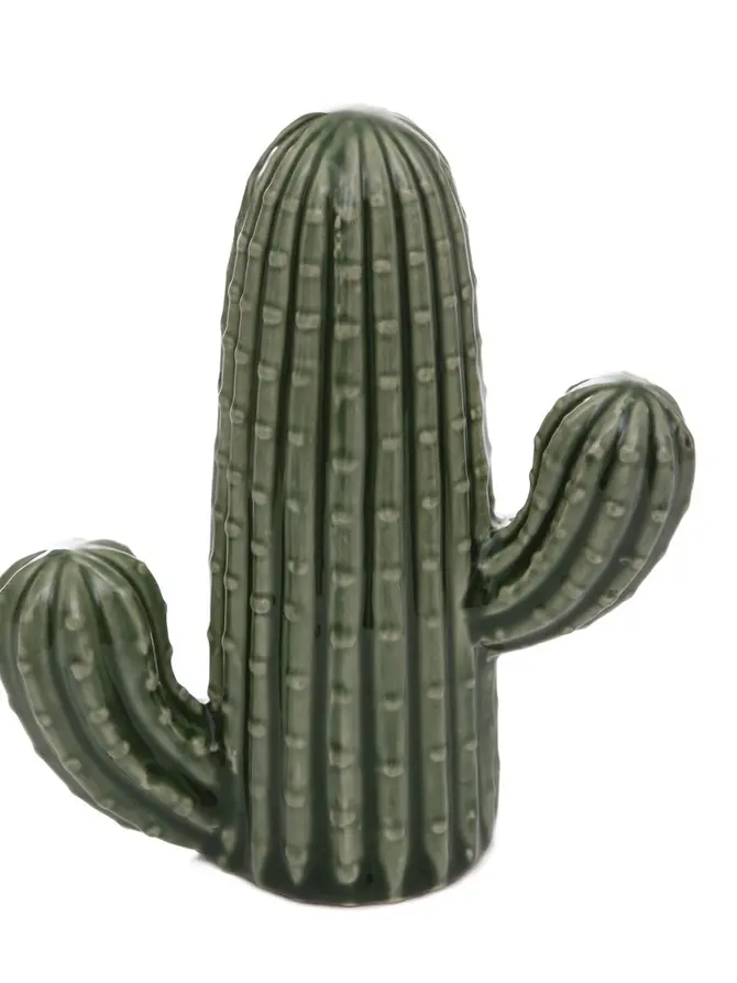 Dekoracja stojąca CACTUS kaktus ceramiczny 14x6x16 cm