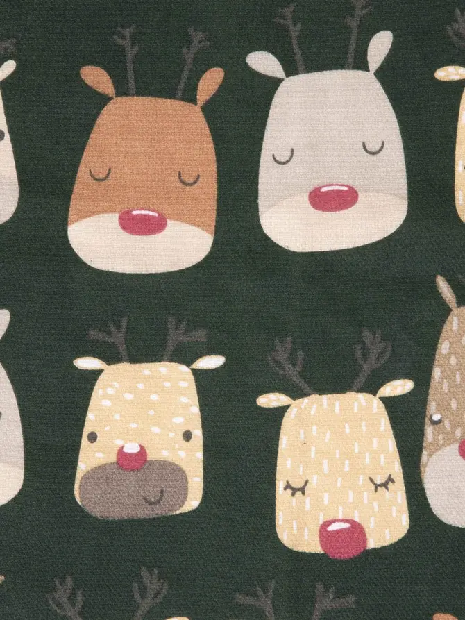 Zestaw ścierek kuchennych REINDEER z nadrukiem w renifery 2*45x65 cm