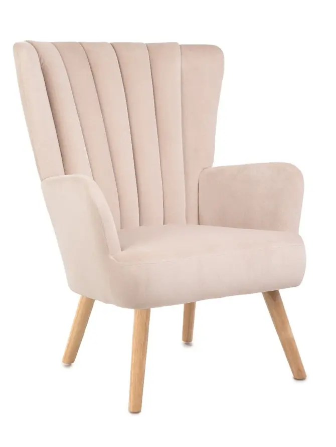Fotel MILLS beżowy 75x79x102 cm