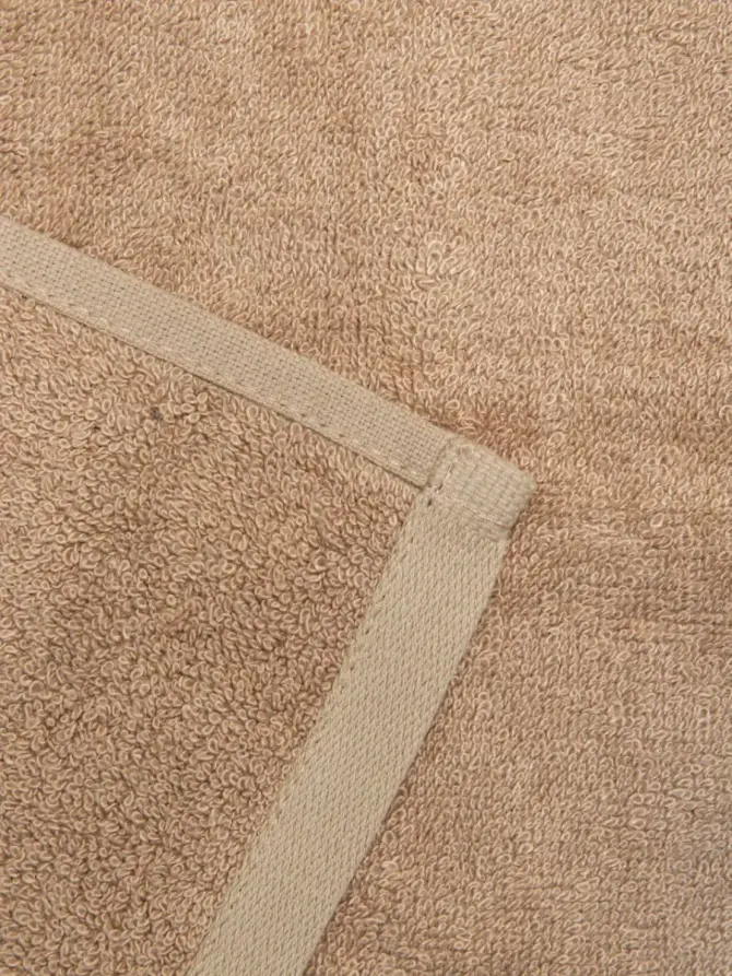 Ręcznik BAMBOO beżowy z domieszką bambusa 70x130 cm