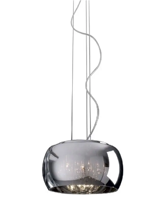 Lampa sufitowa CRYSTAL 5-punktowa 40x40x145 cm