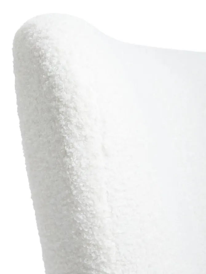 Fotel RUKA w tkaninie TEDDY ecru 69x80x79 cm