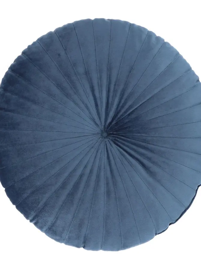 Poduszka OLLIE okrągła granatowa 40 cm