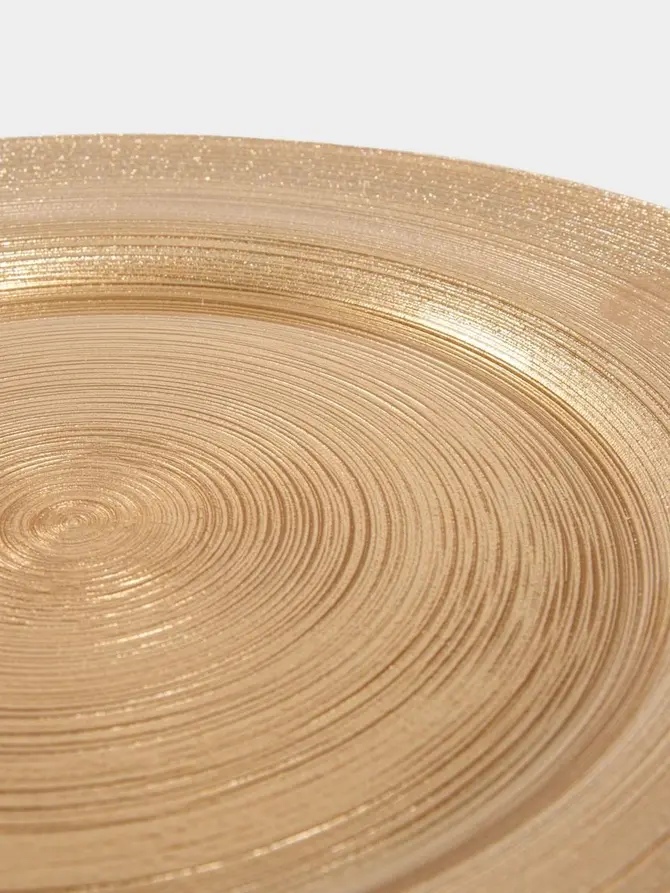 Półmisek BLITS złoty okrągły 32 cm
