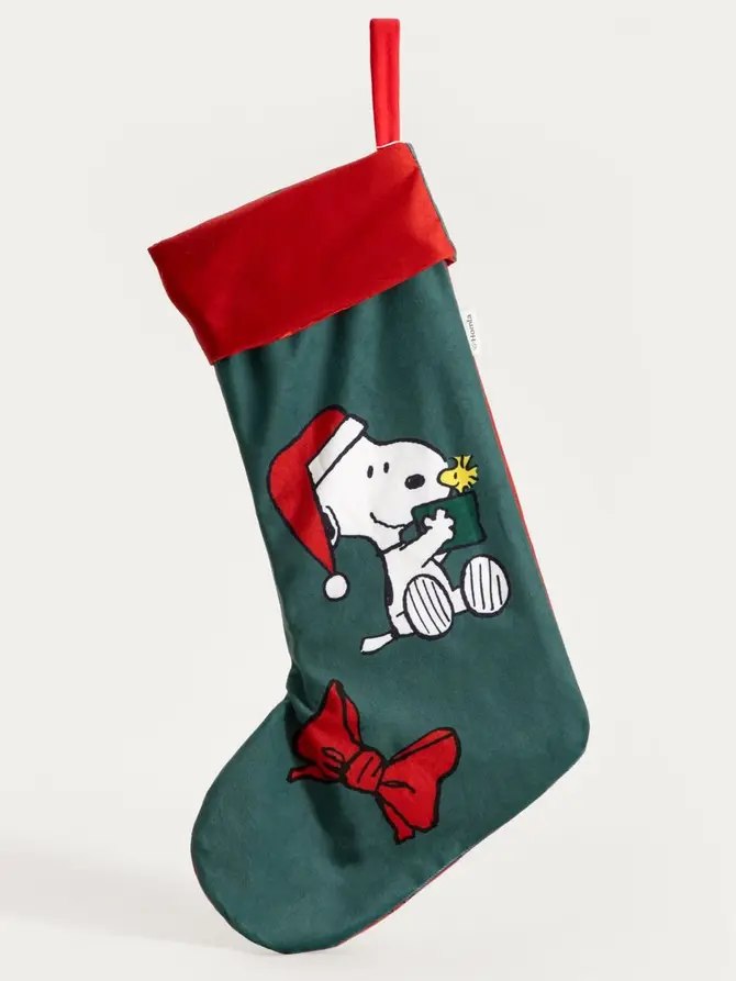 Skarpeta SNOOPY z kokardą 20x46 cm