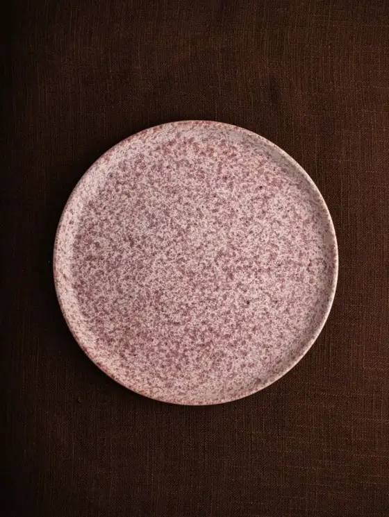 Talerz TARMA obiadowy czerwony 26 cm