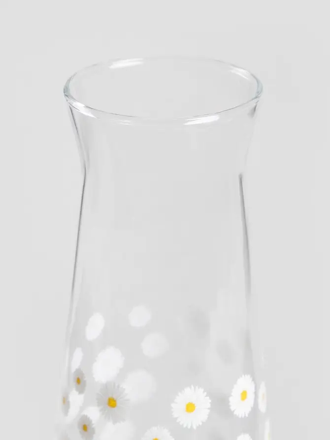 Karafka VIRAGOK z printem stokrotek 1,2 l