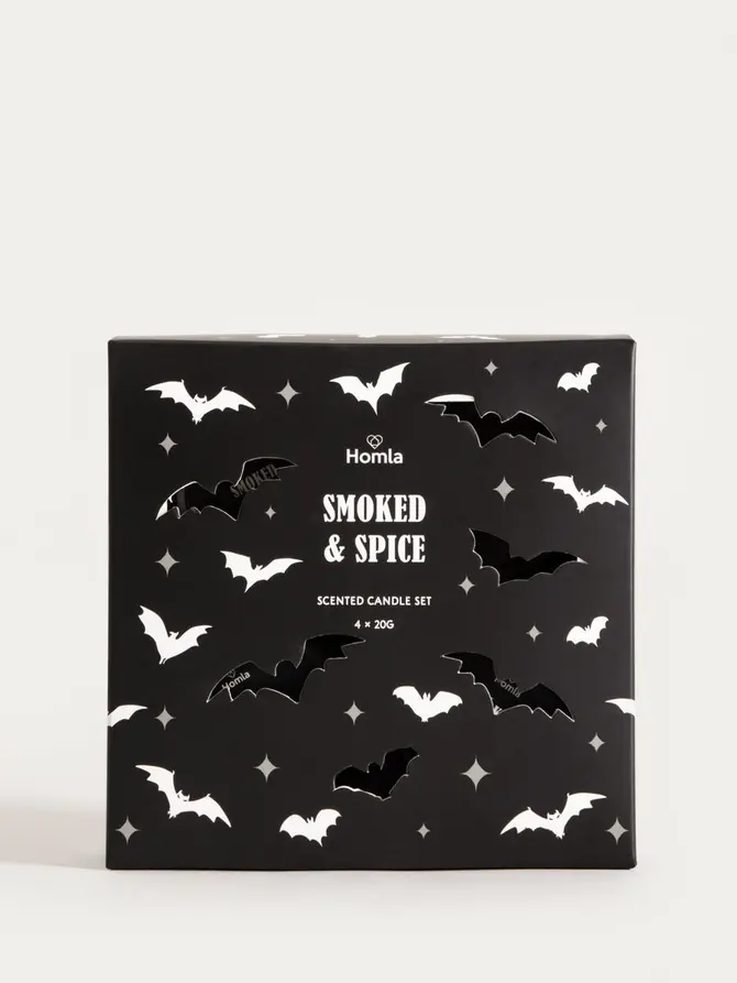 Zestaw świec zapachowych GHOST TOWN Smoked & Spice 4 szt. x 20 g