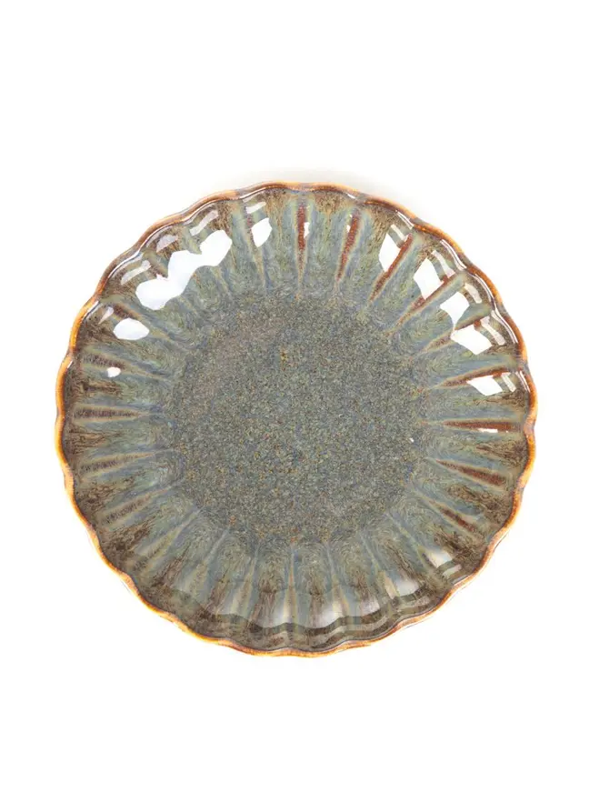 Talerz MELIDA mały szary 10 cm