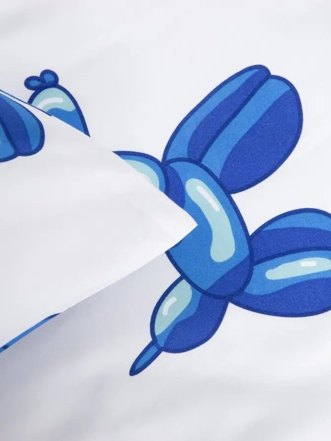 Pościel BALLOON DOG z mikrofibry 160x200 + 2*70x80 cm