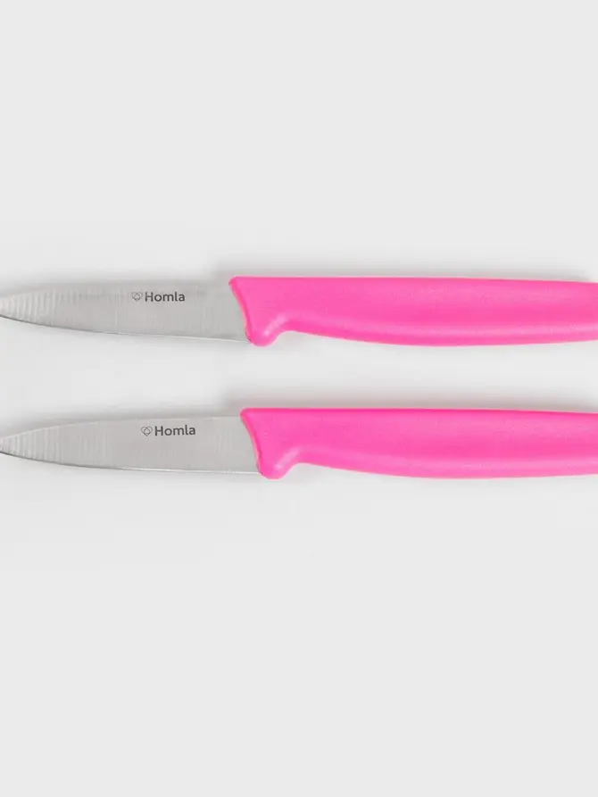 Zestaw noży VENO rózowych 2 szt. 18 cm