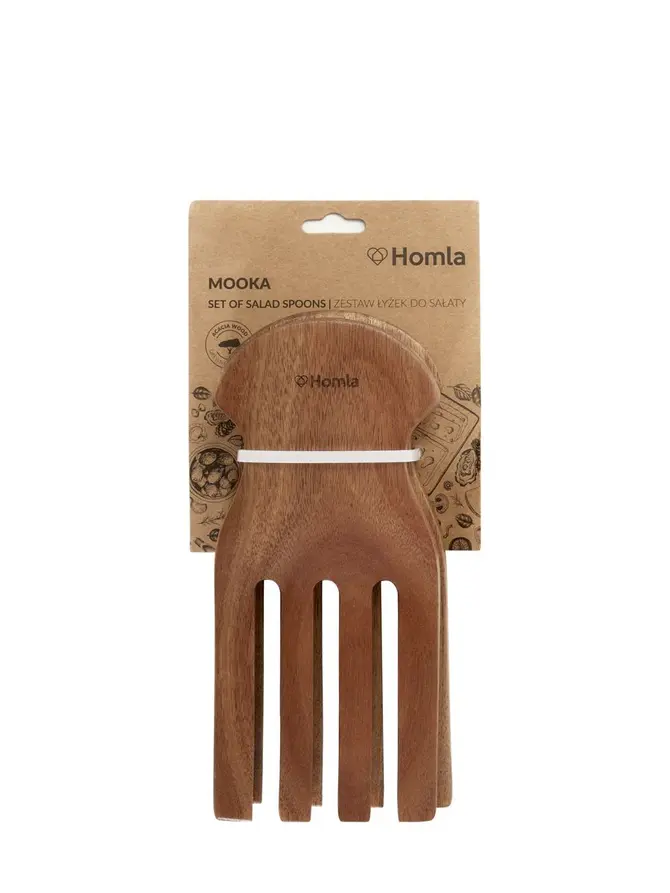 Zestaw łyżek MOOKA do sałaty, 2 szt 18 cm