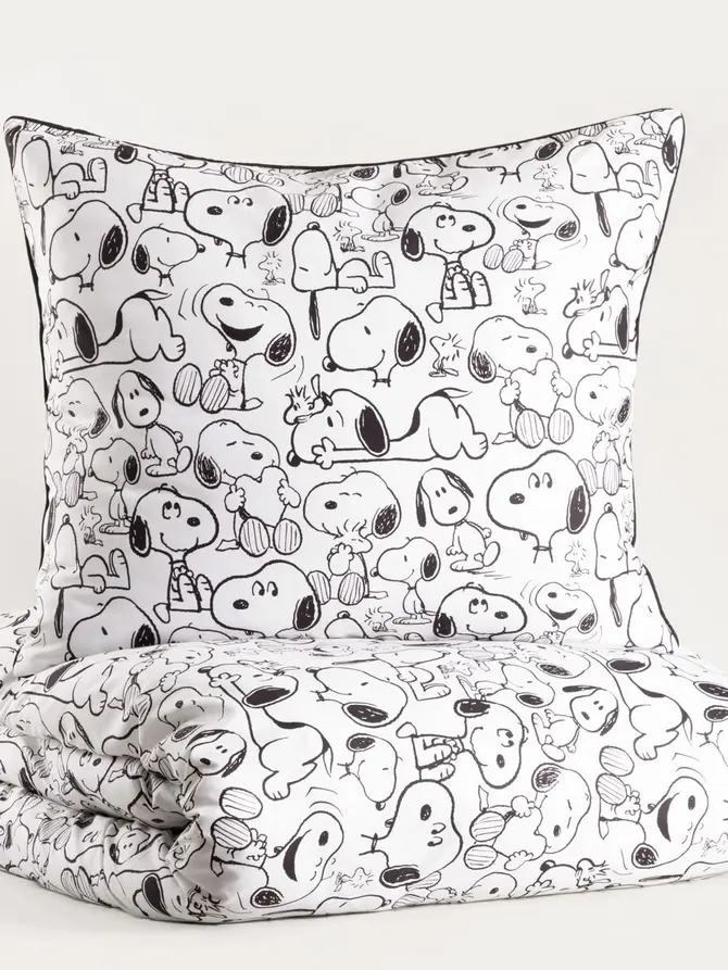 Pościel SNOOPY DOG z mikrofibry ze wzorem Snoopy 140x200 + 1*70x80 cm