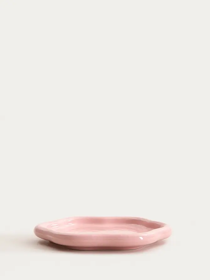 Talerz FLORINA jasnoróżowy 16 cm