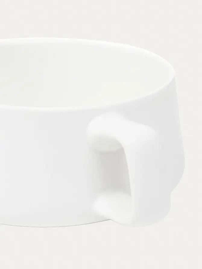 Kubek VAMOS porcelanowy morning biały 0,3 l