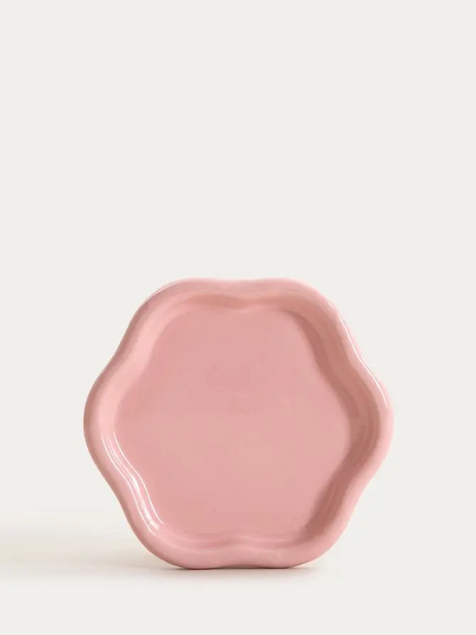 Talerz FLORINA jasnoróżowy 16 cm