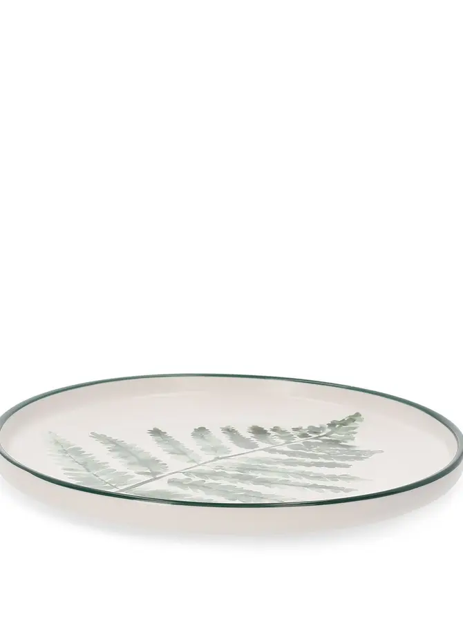 Talerz BLYDE z liściem paproci 20cm