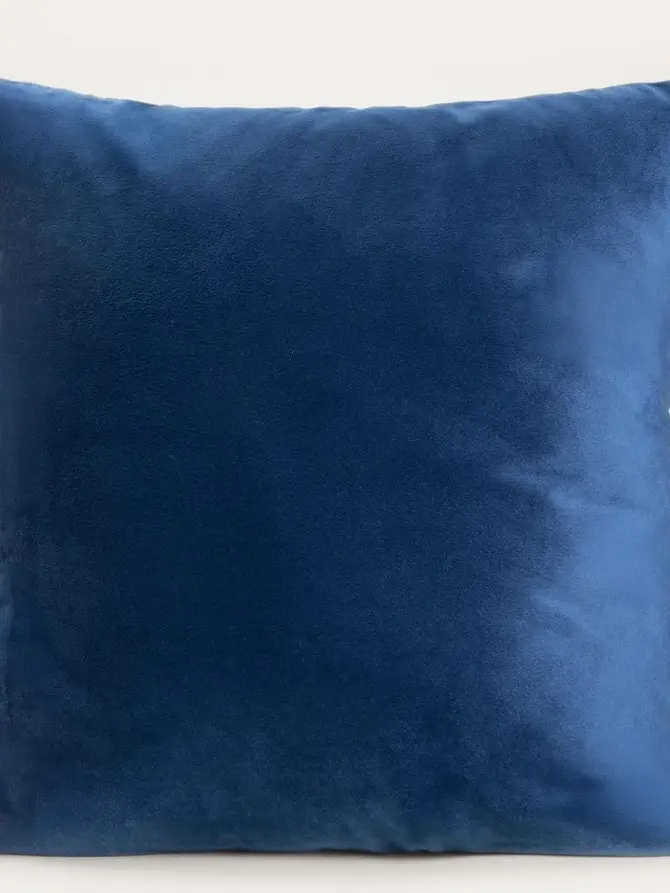 Poszewka GOSTA welwetowa granatowa 45x45cm