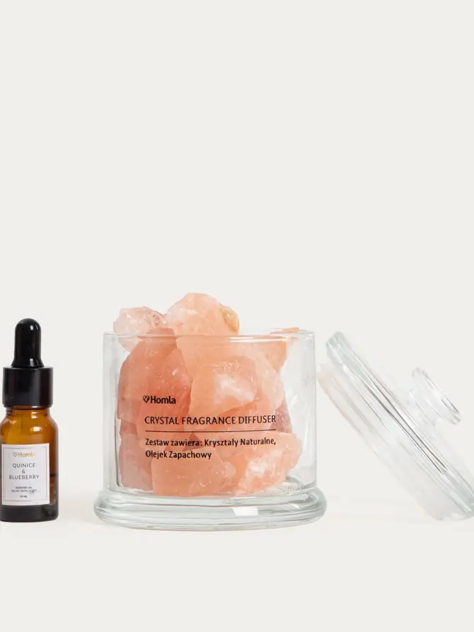 Zestaw zapachowy SERENITY Quinice & Blueberry 300 g + 10 ml