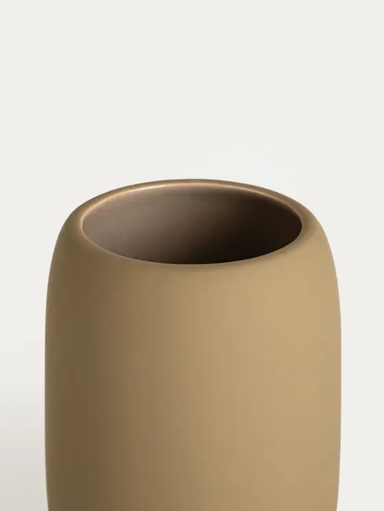 Kubek łazienkowy ALMERI ceramiczny zielony 8,5x11 cm