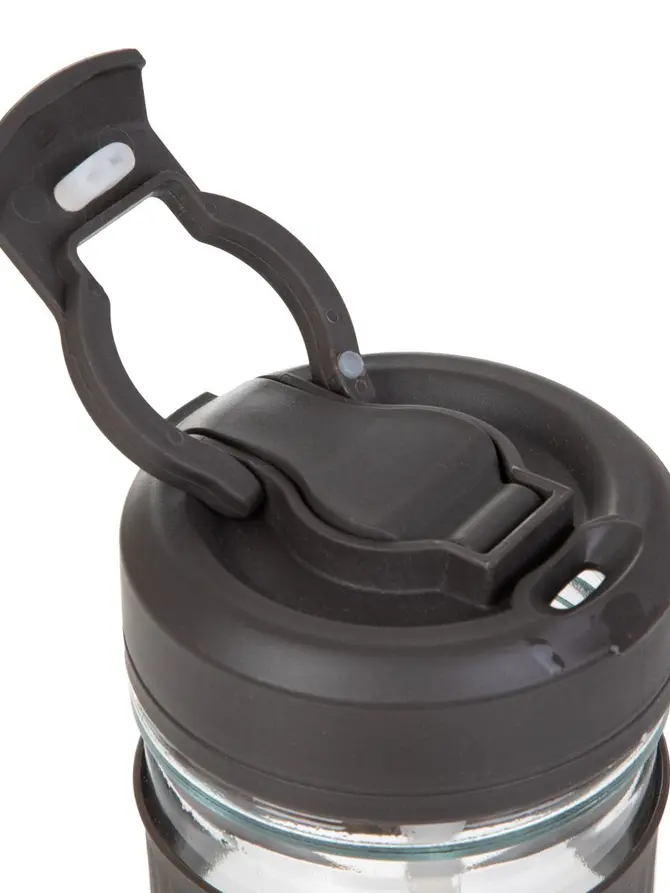 Kubek IDEUS szklany szary 0,5 l