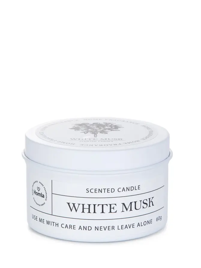 Świeca zapachowa BILLY White Musk 60 g
