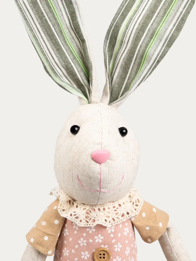 Skrzat CARROT stojący zając wielkanocny z jajkiem 55 cm