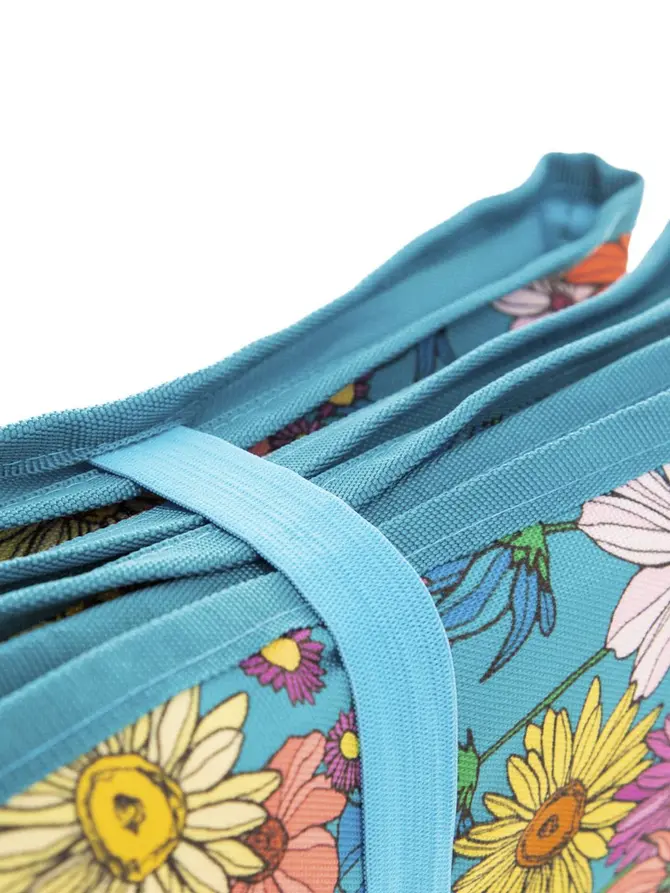 Mata plażowa FLORAL AURA w kwiaty 50x170x1,5 cm