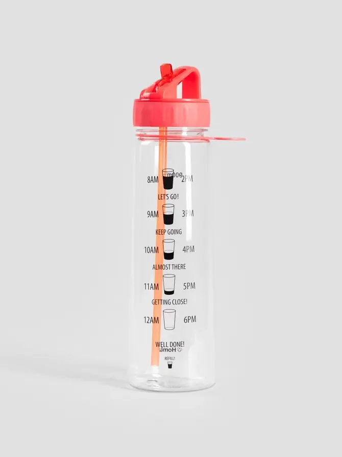 Butelka bidon AQUAFLOW różowa 900 ml