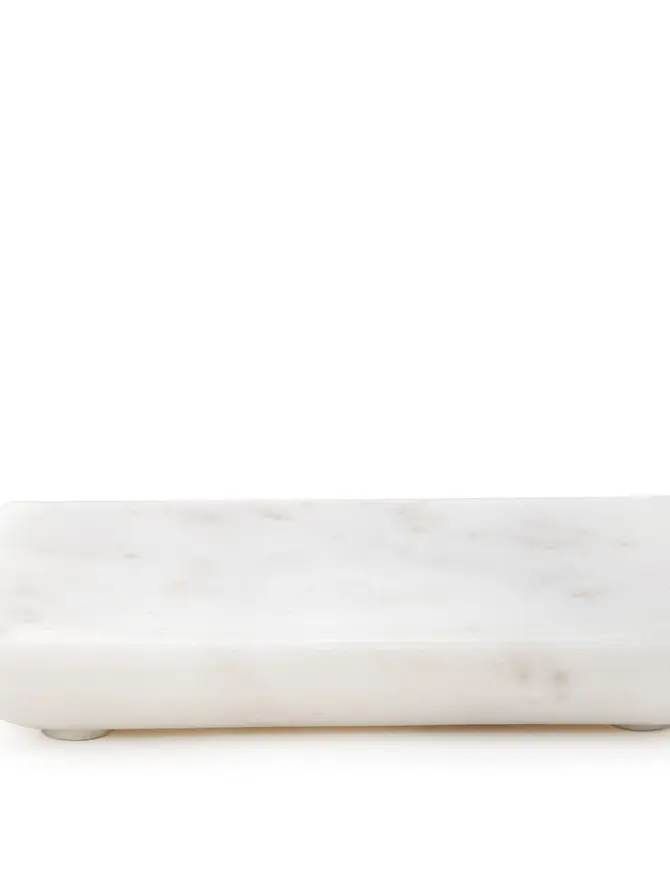 Mydelniczka NYLLA z naturalnego marmuru 15x10x5 cm