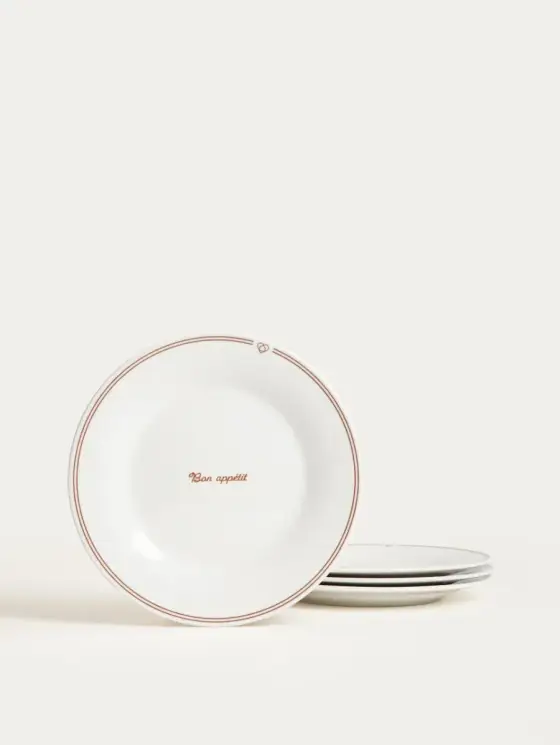 Zestaw talerzy PATISSERIE deserowych, 19,5 cm 4 szt.