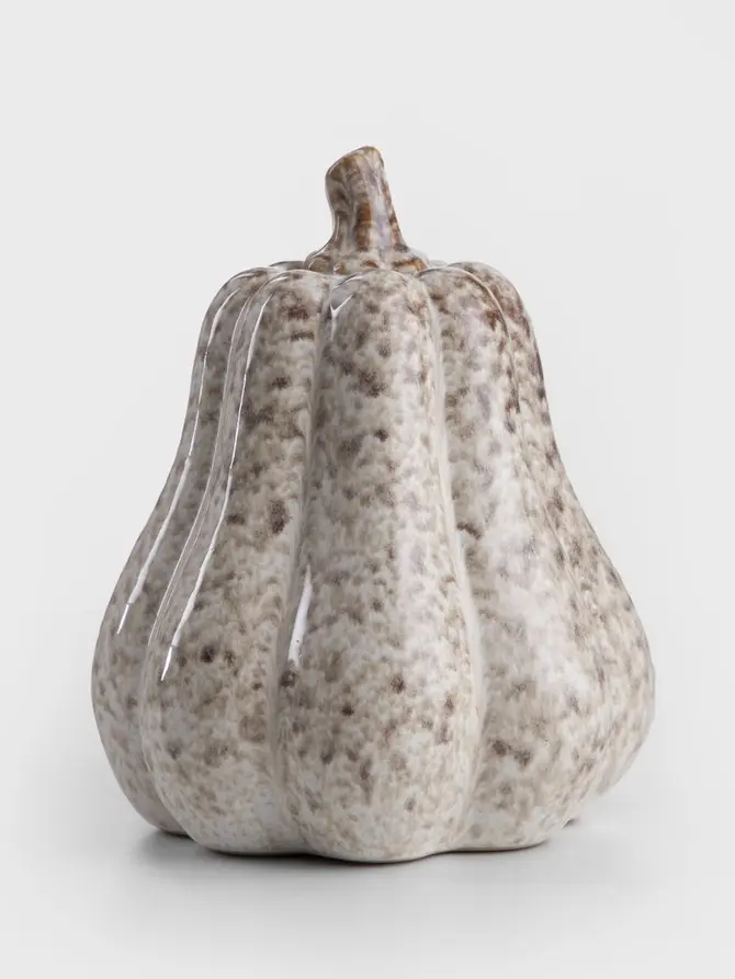 Dekoracja stojąca ESMALTE dynia ceramiczna 13,5x13,5x16 cm