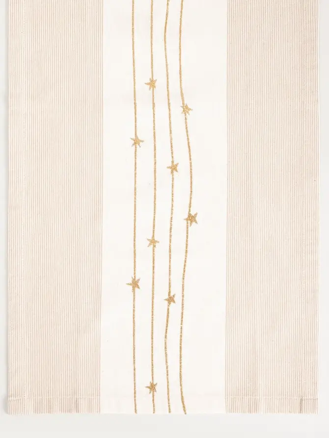 Bieżnik MAGNETIC z ozdobnym haftem 40x160 cm