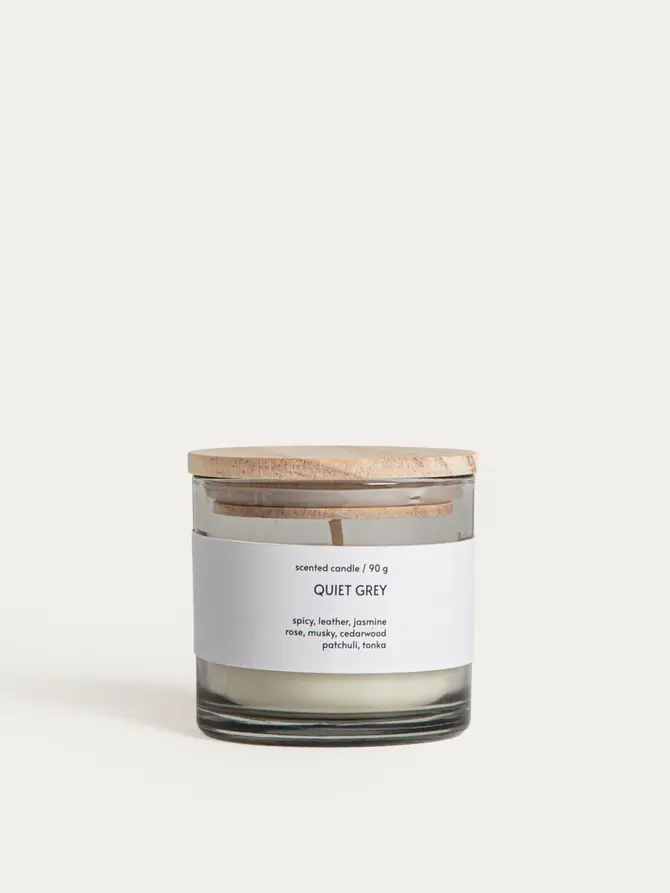 Świeca zapachowa ESSENTIAL Quiet Grey 90 g