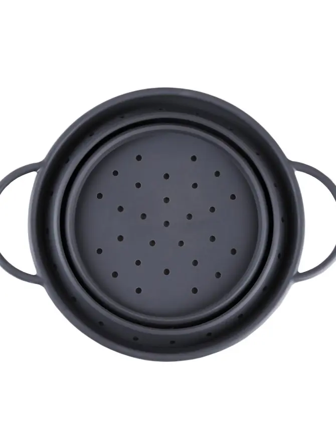 Durszlak EASY COOK silikonowy m 28x21 cm