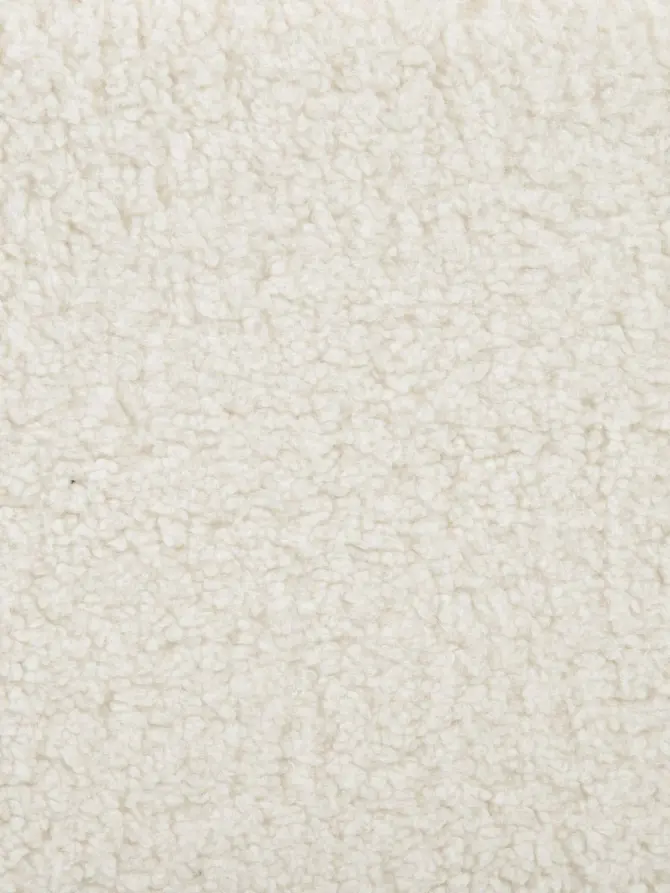 Ławka ELSA beżowa w tkaninie TEDDY 120x40x44 cm