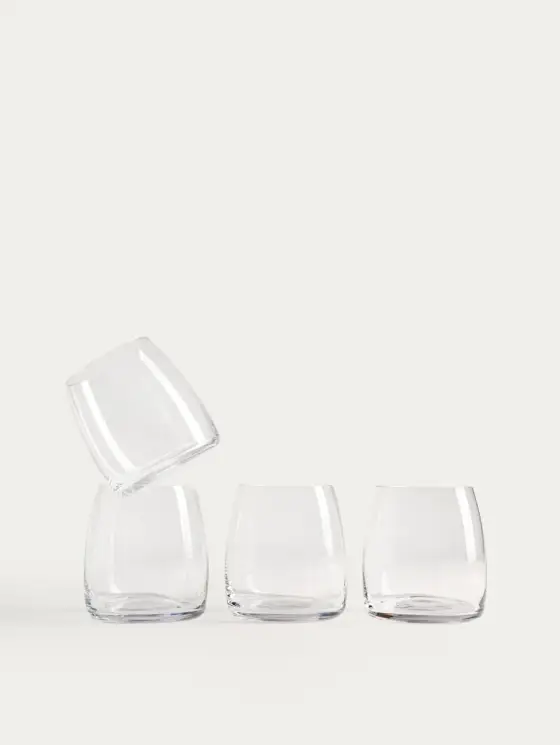 Zestaw szklanek BELLAVINO transparentnych 4 szt. 0,45 l
