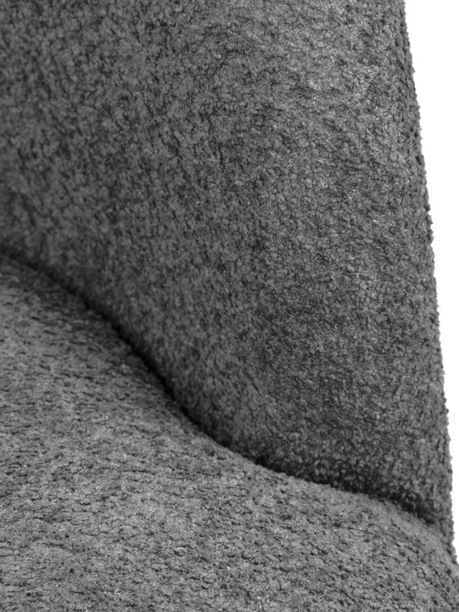 Fotel SVINGEN obrotowy szary 65.5x77x69cm