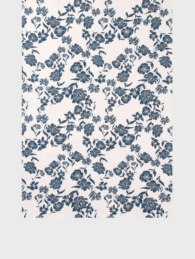 Bieżnik FLORAL HAMPTONS z kwiatowym wzorem 40x160