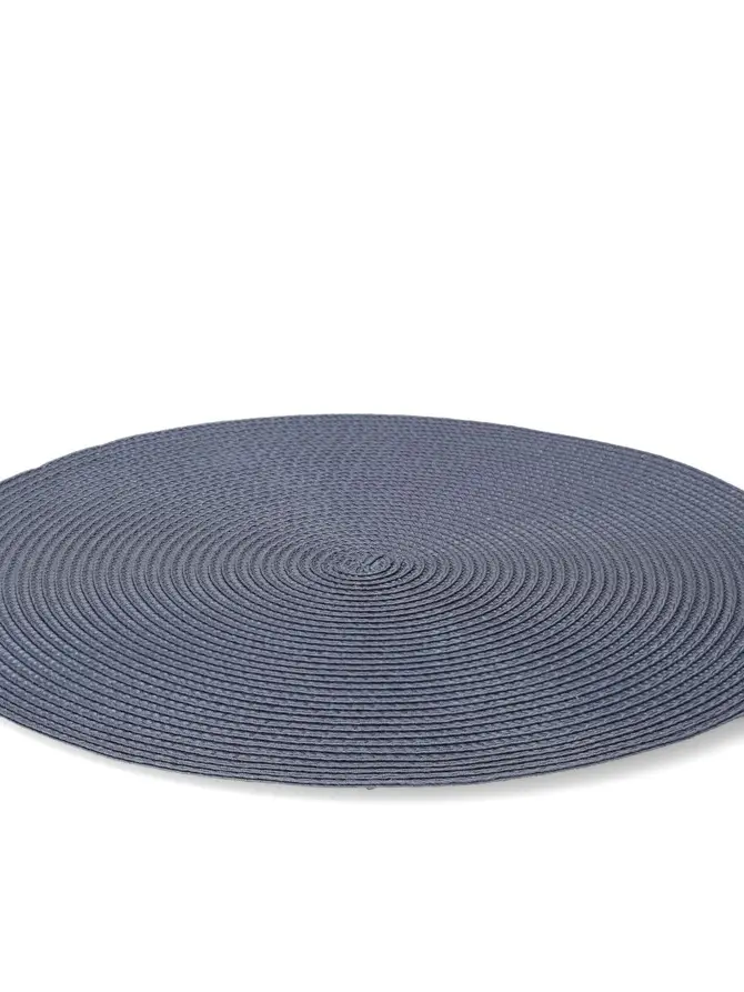 Podkładka do jadalni PINTO okrągła granatowa 38 cm