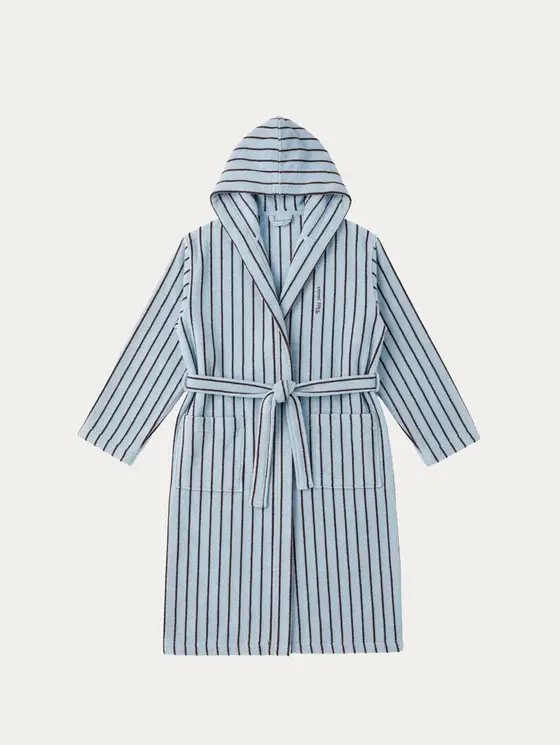 Szlafrok MON PARIS w brązowe paski S/M