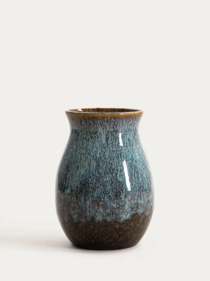 Wazon CASPER ceramiczny granatowy 13,5x13,5x18 cm