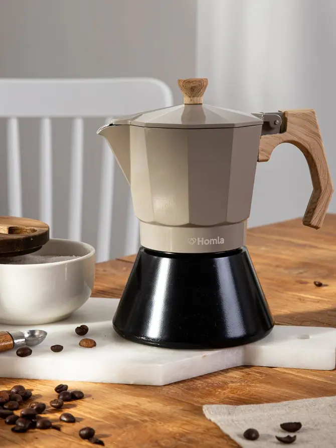 Kawiarka MIA MOKKA czarno-szara 6 cups