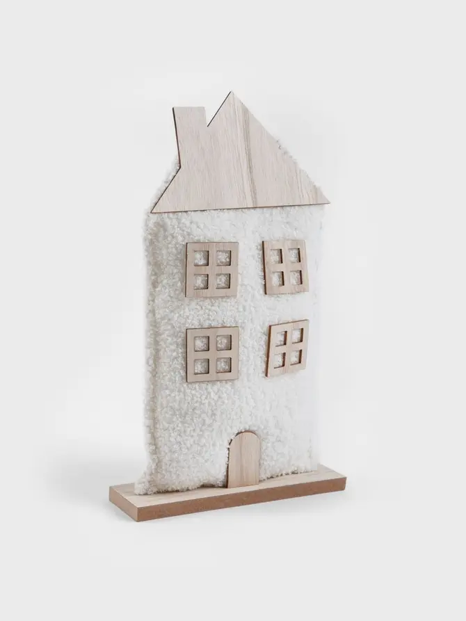 Domek HOMIS bukla biały 35 cm