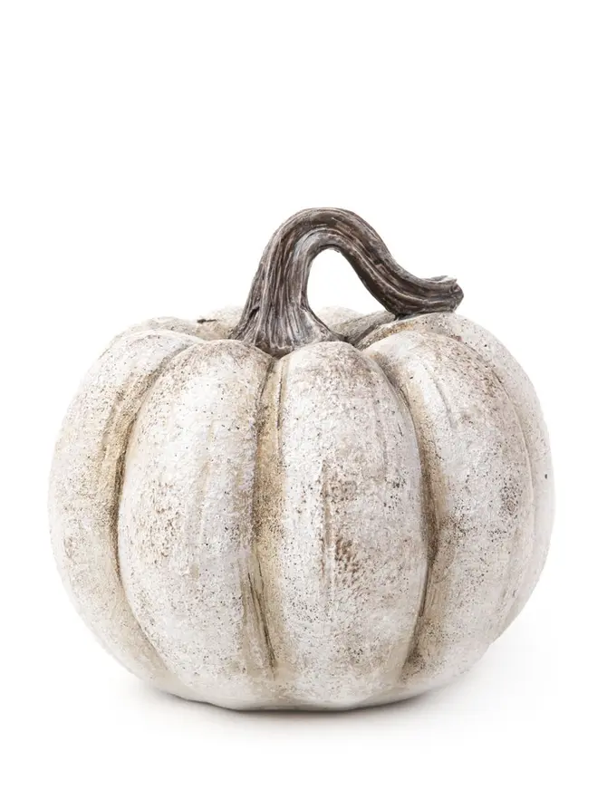 Dynia PUMPKIN z teksturą beżowa 16x16x14 cm