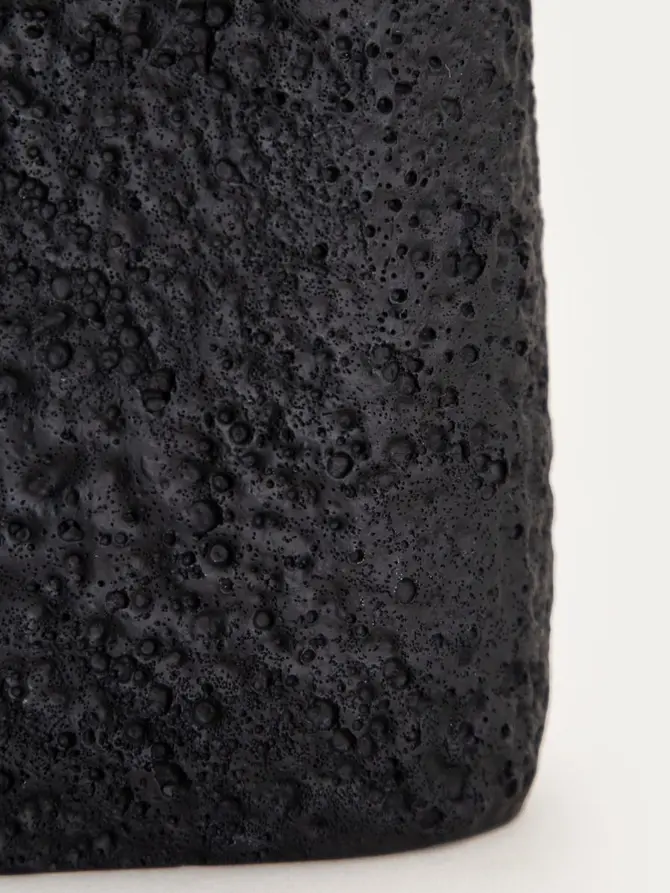 Kubek łazienkowy VOLCANO czarny 13x6,5x10 cm